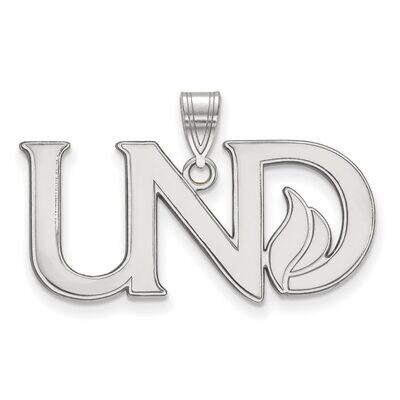 University of North Dakota Large Pendant 10k White Gold 1W027UNOD, MPN: 1W027UNOD, 886774784991