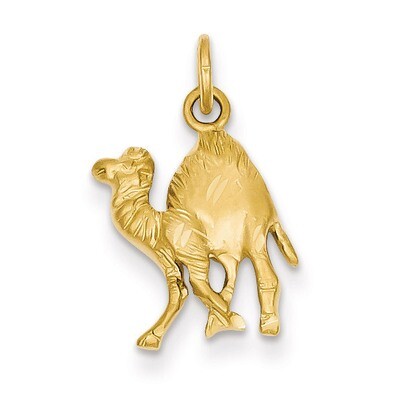 Camel Charm 14k Gold C563, MPN: C563, 886774090580
