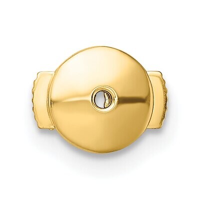 Small Guardian Straight Trigger Earring Mounting 14k Yellow Gold YG664, MPN: YG664,