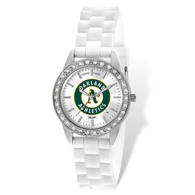 Oakland Athletics Frost Watch Ladies XWL962, MPN: XWL962, 846043100471