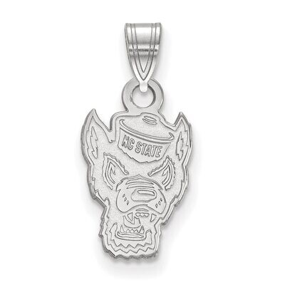 North Carolina State University Small Pendant Sterling Silver SS044NCS, MPN: SS044NCS, 886774692029