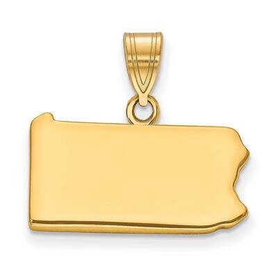 Pa State Pendant Bail Only 14k Gold XNA707Y-PA, MPN: XNA707Y-PA, 886774754208