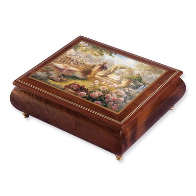 Artist Brenda Burke Lisa&#39;s Garden Music Box GM7540, MPN: GM7540, 802192951180