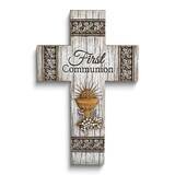 Joseph&#39;s Studio Distressed First Communion Wall Cross GM25666, MPN: GM25666, 89945720259