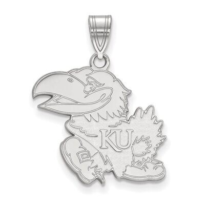 University of Kansas Large Pendant Sterling Silver SS004UKS, MPN: SS004UKS, 886774709031