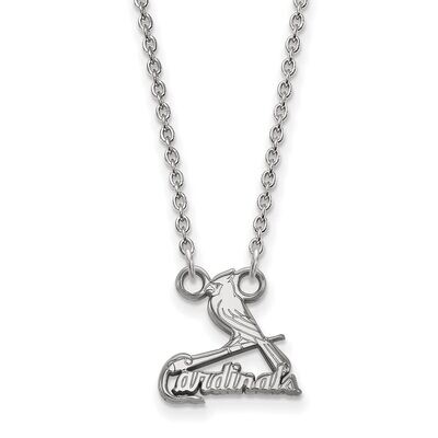 St. Louis Cardinals Small Pendant with Necklace Sterling Silver SS013CRD-18, MPN: SS013CRD-18, 8867…