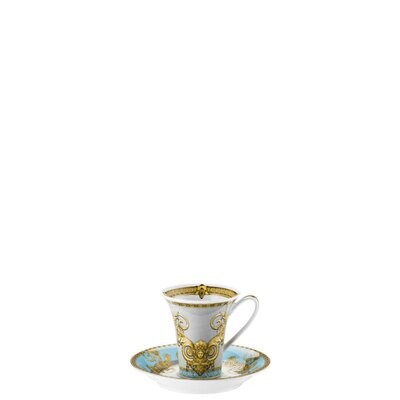Versace Prestige Gala Bleu AD Cup and Saucer 3 oz., MPN: 19325-403638-14720, 790955326804