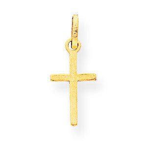 Small Cross Charm 14k Gold XCH234, MPN: XCH234, 886774123974