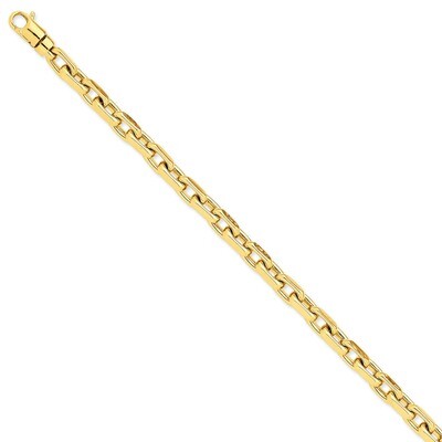 6.1mm Polished Fancy Link Bracelet 8.5 Inch 14k Gold LK440-8.5, MPN: LK440-8.5, 883957353210