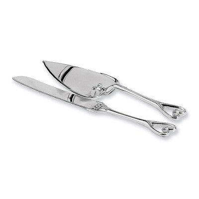 Silver-plated Heart Cake and Knife Set GP8511, MPN: GP8511, 15227872262