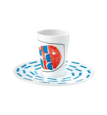 Vista Alegre Escape Goat Espresso Cup And Saucer Xi 21137606, MPN: 21137606, 5605414073050
