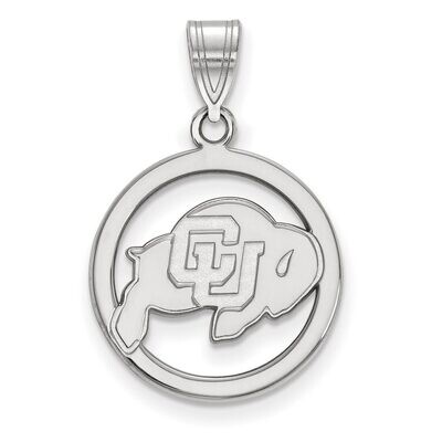 University of Colorado Sm Pendant in Circle Sterling Silver SS020UCO, MPN: SS020UCO, 886774705248