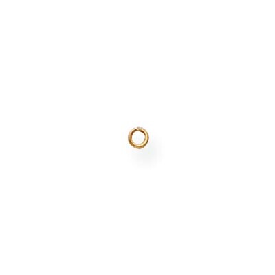 22 Gauge 2.8mm Round Jump Ring Setting 14k Yellow Gold YG2865, MPN: YG2865,