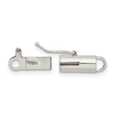 4 x 8.7mm Polished Barrel Clasp Sterling Silver SS3600, MPN: SS3600,