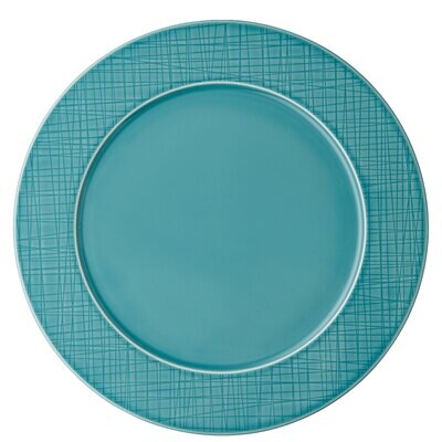 Rosenthal Mesh Aqua Rim Plate 12 1/2 Inchch, MPN: 11770-405152-10092,