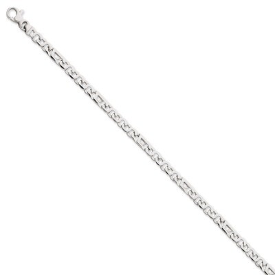 4.75mm Fancy Link Chain 24 Inch 14k White Gold WLK678-24, MPN: WLK678-24, 191101716096