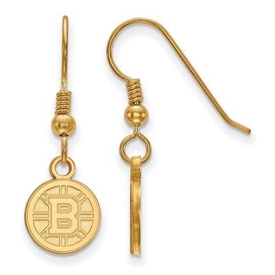 Boston Bruins x-Small Dangle Earring Wire Gold-plated Silver GP006BRI, MPN: GP006BRI, 886774902562