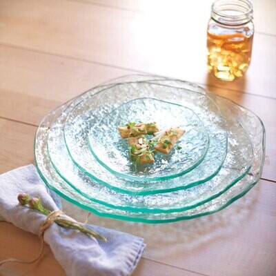 Annieglass Salt Plate 13 3/4 Inch, MPN: SA113, UPC: