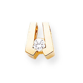 Diamond slide 14k Gold XS509AA, MPN: XS509AA, 883957173511