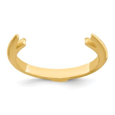 Casted Half Shank 14k Yellow Gold YGSH126, MPN: YGSH126,