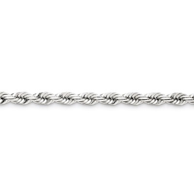 5.5mm Diamond-cut Rope Chain 8 Inch 14k White Gold 040W-8, MPN: 040W-8, 886774083964