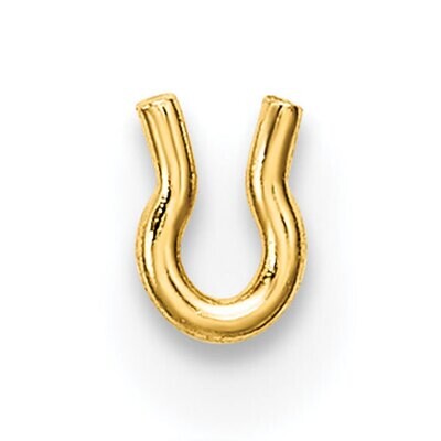 Earring Replacement Hoop Catch Component 14k Yellow Gold YG2729, MPN: YG2729,