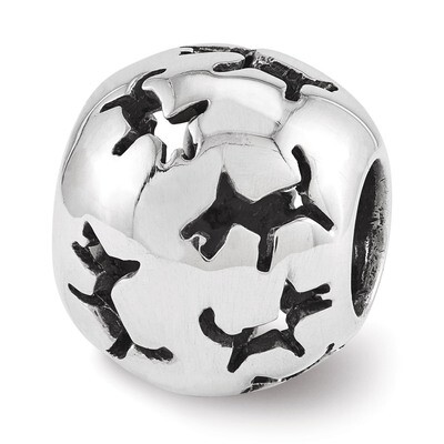 Dog Bead - Sterling Silver QRS3498, MPN: QRS3498, 886774964744