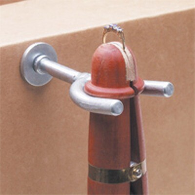 Mahogany Ring Clamp With Metal Holder JT3716, MPN: JT3716, 654207201366