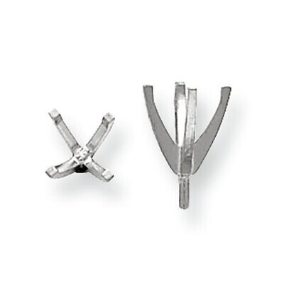 Round 4-Prong High with Peg .25ct. Setting Platinum PL119, MPN: PL119,