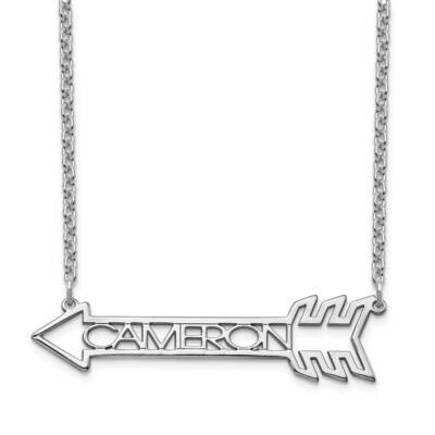 Name Arrow Necklace 14k White Gold XNA930W, MPN: XNA930W, 191101992490