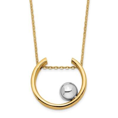 Necklace 14k Two-Tone Gold SF2660-17, MPN: SF2660-17, 886774123370