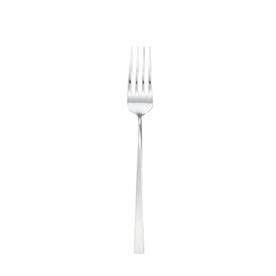 Sambonet linea q table fork 8 1/4 inch - silverplated on 18/10 stainless steel, MPN: 52730-08, 7909…