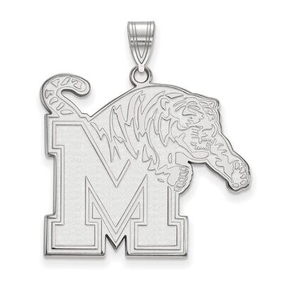 University of Memphis x-Large Pendant 14k White Gold 4W031UMP, MPN: 4W031UMP, 886774846156