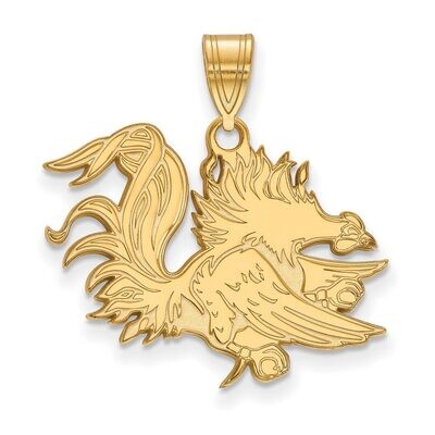 University of South Carolina Large Pendant 10k Yellow Gold 1Y046USO, MPN: 1Y046USO, 886774818412
