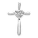 Slide Pendant 14k White Gold Diamond PM5111-005-WA, MPN: PM5111-005-WA, 883957514536