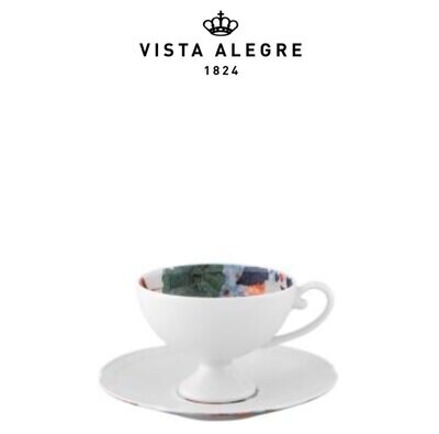 Vista Alegre Duality Tea Cup &amp; Saucer 21135967, MPN: 21135967,