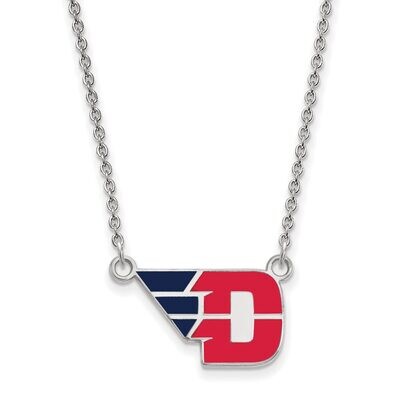 University of Dayton Small Enamel Pendant with necklace Sterling Silver SS019UD, MPN: SS019UD, 8867…