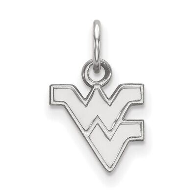 West Virginia University x-Small Pendant 10k White Gold 1W001WVU, MPN: 1W001WVU, 886774767550