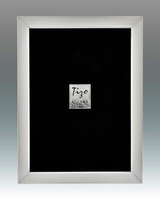 Tizo Silky Roads Sterling Silver Picture Frame 5 x 7 Inch, MPN: 1723-57,