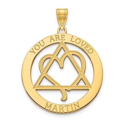 You Are Loved Name Adoption Charm 10k Gold 10XNA983Y, MPN: 10XNA983Y,