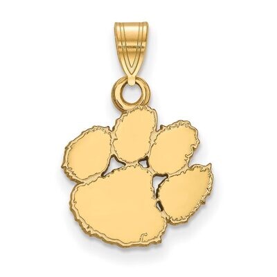 Clemson University Small Pendant Gold-plated Silver GP002CU, MPN: GP002CU, 886774892375