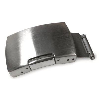 18mm Side Press Stainless Steel Deployment Clasp 18 Inch FTL154-18, MPN: FTL154-18,