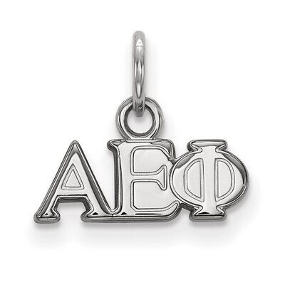 Alpha Epsilon Phi Extra Small Pendant Sterling Silver SS001AEP, MPN: SS001AEP, 886774598215