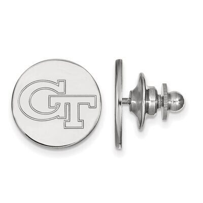 Georgia Institute of Technology Lapel Pin Sterling Silver SS062GT, MPN: SS062GT, 886774684444