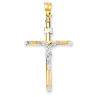 INRI Crucifix Pendant 14k Two-Tone Gold K3721, MPN: K3721, 886774100944
