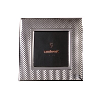 Sambonet dew picture frame 5 x 5 inch - silver bilaminate, MPN: 59660L31, 790955969629