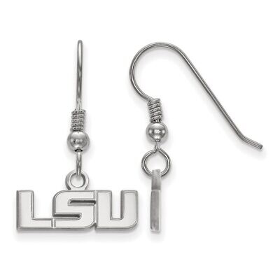 Louisiana State University Extra Small Dangle Earring Wire Sterling Silver SS005LSU, MPN: SS005LSU,…