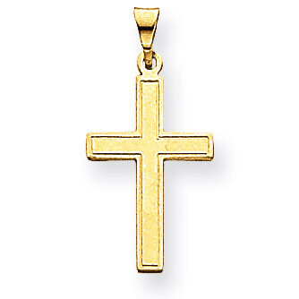 Cross Pendant 14k Gold XR110, MPN: XR110, 883957507453