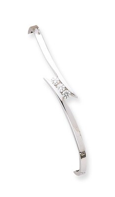 Diamond Bangle 14k White Gold XB191AA, MPN: XB191AA, 883957085951