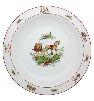 Vista Alegre Christmas Magic Deep Round Plate, MPN: 21101503,
